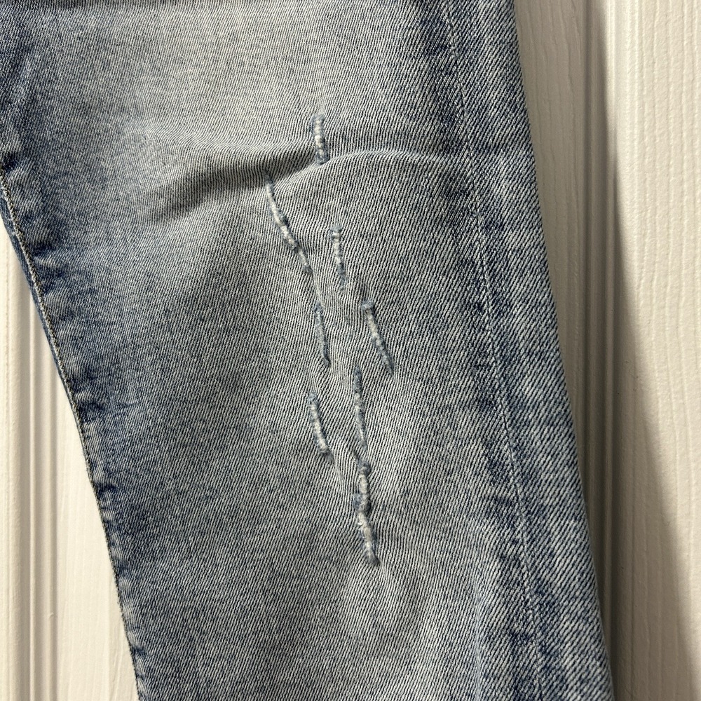 AGOLDE Sophie High Rise Cropped Skinny Jeans Size 25 Light Wash Stretch - Picture 5 of 11